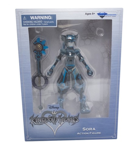 New Disney Kingdom Hearts Sora Tron Figure Diamond Select Toys