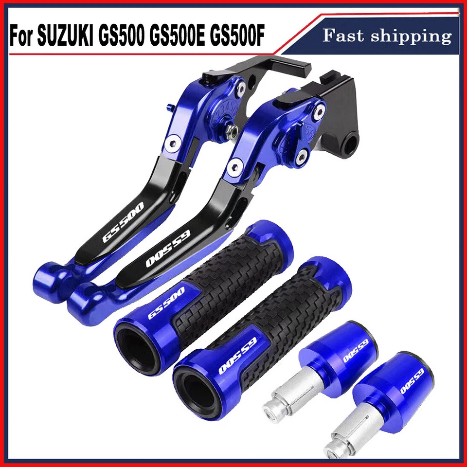 Handlebar Brake Clutch Lever End Plug Set for SUZUKI GS500 GS500E GS500F - Imagem 4 de 4