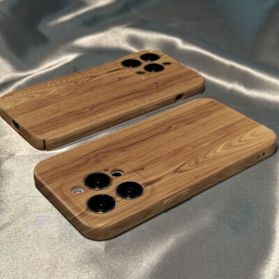 Wood Pattern For Samsung A55 A35 A54 A53 S24 S23 S22 Ultra Slim Case Hard Cover