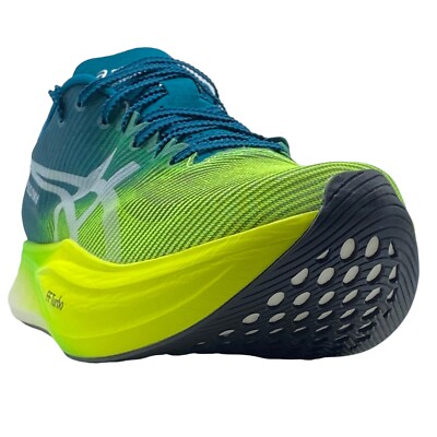 ASICS METASPEED SK＋UNISEX SZ8.5 RUNNING SHOES VELVET  PINE SAFET YELLOW 1013A115