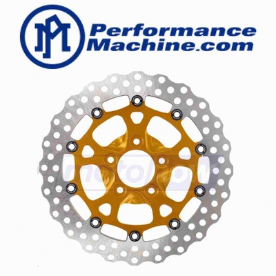 Performance Machine Front Left Dominator 11.8in. Two-Piece Brake Rotor for xk