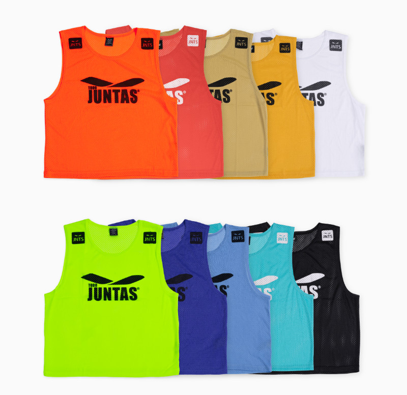 Тренировочный сетчатый командный жилет Juntas, мужская спортивная майка для футбола [Корейский бренд]