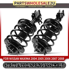 2x Front L & R Complete Strut & Coil Spring Assembly for Nissan Maxima	2004-2008