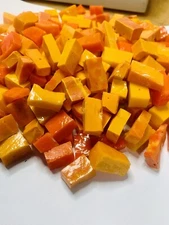 Mosaic Smalti, Orange Mix 8oz Bags Imperial Palette Orsoni’s