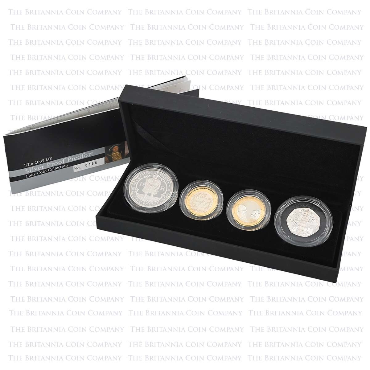2009 Royal Mint 4 Coin Silver Proof Piedfort Set Inc Kew Gardens