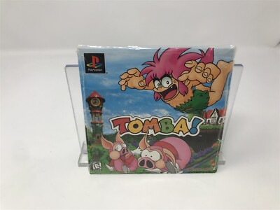 Tomba ! - Sony Playstation 1 PS1 - Demo Disc - Like New - Complete RARE 