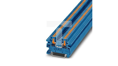 2-Draht-Klemmenblock 2,5 mm2 blau - PTV 2,5 BU mit Push-in-Klemme 