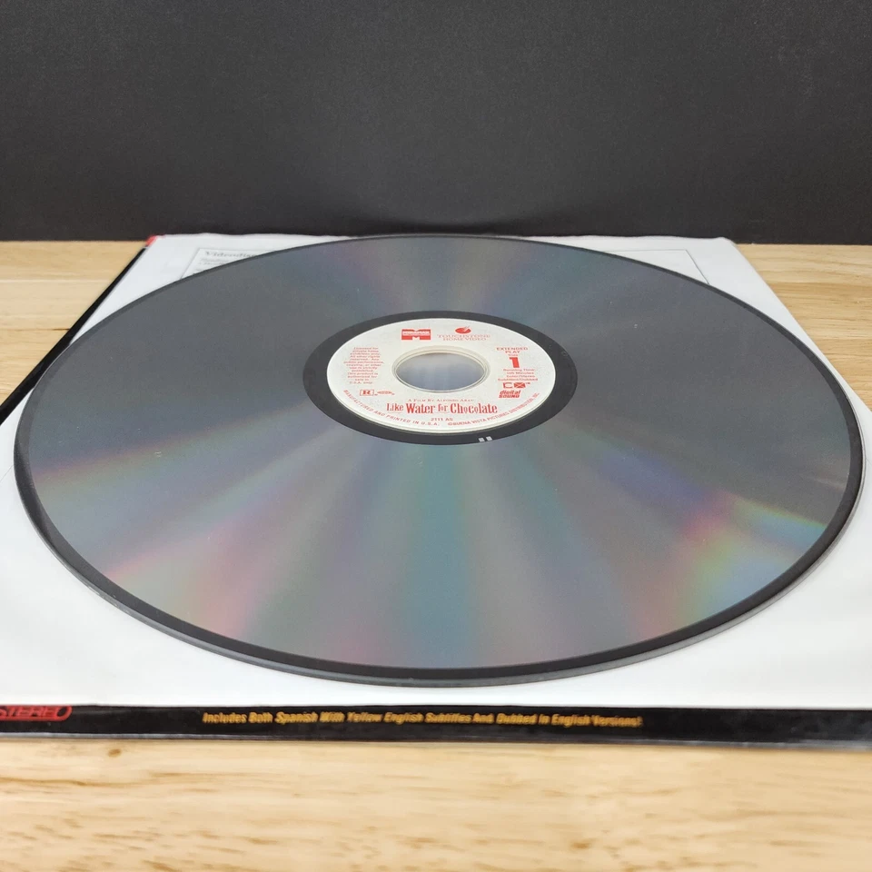 Like Water For Chocolate Laserdisc LD Movie Letterbox English Dubbed Subtitles - Image 3 of 4