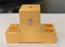 Mounted Nd:YAG rod, 1.2% Nd, 2.5 mm dia