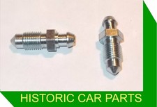 2 x  3/8" UNF Front Brake BLEED SCREW  for MGBGT & MGB Roadster 1798cc 1962-80
