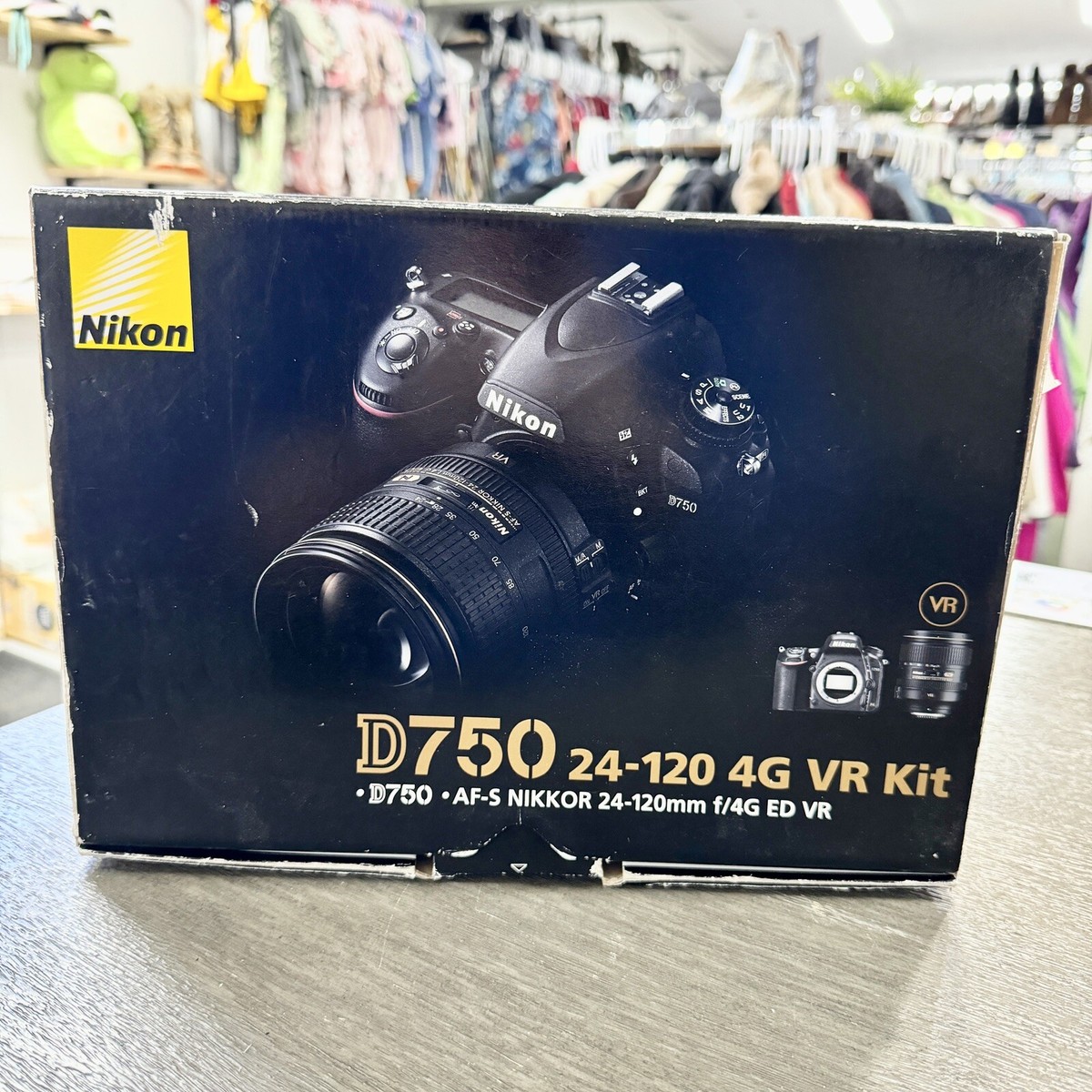 Nikon D750 24-120 4G VR Kit 24.3MP Digital SLR W/ BOX Nikon D750 24-120 4G VR Kit 24.3MP Digital SLR W/ BOX