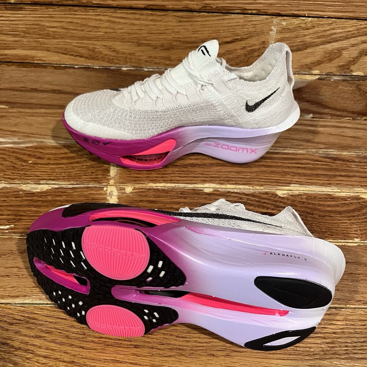 Nike Air Zoom Alphafly NEXT% 3 'White Vivid Grape' [FD8315 Nike Air Zoom Alphafly NEXT% 3 'White Vivid Grape' [FD8315