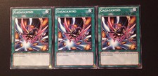 Yu-Gi-Oh! 3x Gagagawind, LTGY-EN057, Common, 1. Edition, Englisch, Excellent