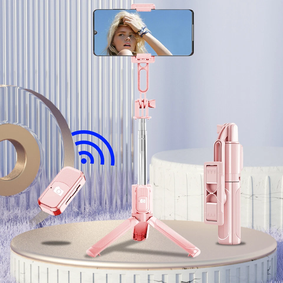 Wireless remote control selfie stick tripod mobile desktop stand Desktop stand - Image 4 of 4