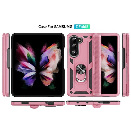 For Samsung Galaxy Z Fold 5 Fold 4/3 Shockproof Magnetic Ring Stand Case Cover - Picture 27 of 77