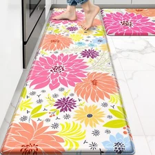 Kitchen Mat Heavy Duty Ergonomic Comfort Foam Standing Desk Mat Cushioned Ant...