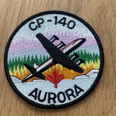   Royal Canadian Air Force CP-140 Aurora Original Patch - Lockheed P-3