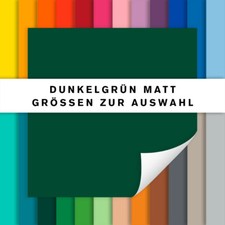 Fliesenaufkleber dunkelgrün matt | Fliesensticker Küche Bad | alle Größen