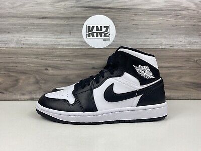 Nike Air Jordan 1 Mid Black White PANDA (DV0991-101) New Nike Air Jordan 1 Mid Black White PANDA (DV0991-101) New