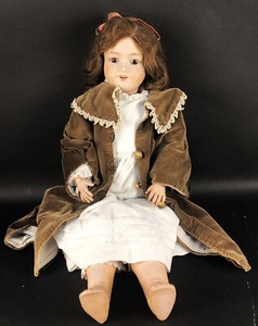 Ancienne Poupée Armand Marseille 390 – Tête En Porcelaine (bisque) – 17 Cm – Allemagne