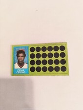 CESAR CEDENO 1981 TOPPS BASEBALL SCRATCH OFF #77 OF 108 FREE SHIPPING