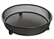 Wild Bird Raised Mesh Feeding Tray Ground Robin Floor Feeders Round  Metal 