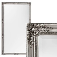 Spiegel House Barock Antik-Silber Ca. Ca. 180X100Cm Wandspiegel Flurspiegel