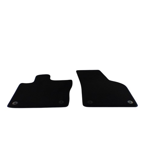 Fußmatten Satz Automatten vorne hinten VW Jetta 6 VI Velours Stoff schwarz grau - Imagen 3 de 4