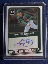 2021 Daulton Jefferies Optic Auto ?Rookie Card #OA-DJ?. rookie card picture