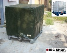 COPRI CISTERNA 1000L ACQUA COPERTURA PROTEZIONE U.V ANTI  ALGHE - COVER FOR IBC