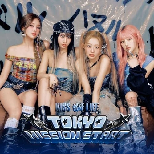 KISS OF LIFE TOKYO MISSION START Type B CD Card w/Tracking# New from Japan