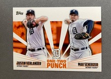 2023 Topps Baseball Verlander / Scherzer One-Two Punch #12P-17
