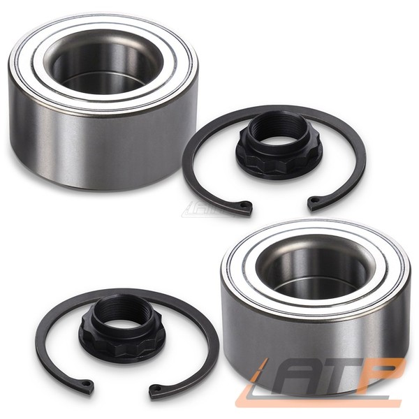 2X Radlager Hinten FÜR BMW 1-ER E81 E82 E87 E88 3-ER E90 E91 E92 E93-image