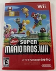 New Super Mario Bros. Wii (Nintendo Wii, 2009) CIB W/ Digital Manual Tested