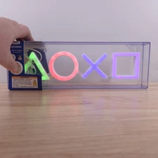 PlayStation Icons LED Neon Light Paladone Collectible USB Charging NEW NIB