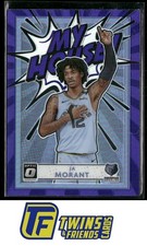 2020-21 Donruss Optic #3 Ja Morant My House Purple