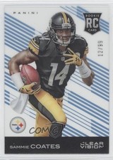 2015 Clear Vision Rookie Blue 12/99 Sammie Coates (Left Hand at Chest) #114 0x5