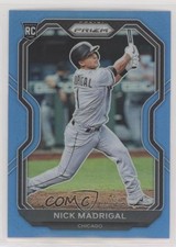 2021 Panini Prizm Tier II Carolina Blue Prizm Nick Madrigal #106 a2v