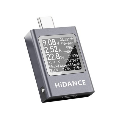 USB C Tester Digitalmultimeter für Telefonladegerät Tragbare Stromquellen