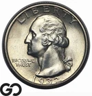 1932-S Washington Quarter *Key Date* Premium Quality Superb Gem BU++, Blazer!