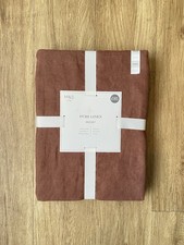 M&S 100% pure linen extra deep fitted sheet BNWT size single  marks & Spencer 