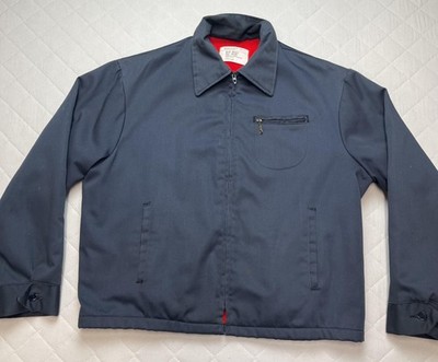 Vintage Big Mac Jacket Mens Large Blue Red Lined Workwear JC Vintage Big Mac Jacket Mens Large Blue Red Lined Workwear JC