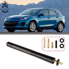 For Mazda 3 Mazda 64.7 Carbon Fiber Car Antenna Radio Fm Antena Black Screw