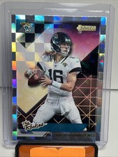 Trevor Lawrence 2021 Donruss The Rookies Rookie Card RC #TR-TRL Jaguars Holo. rookie card picture