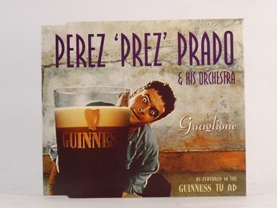 PEREZ 'PREZ' PRADO AND HIS ORCHESTRA GUAGLIONE (J94) 3 Track CD Single including