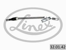 LINEX Handbremsseil Bremsseil 32.01.42 Hinten für OPEL VECTRA B (36) 210mm