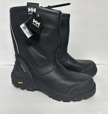 Helly Hansen Bergen Wellington Work Boots Slip Resistant Waterproof Men's SIZE 1