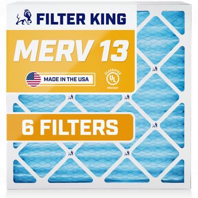 #ad #ad Filter King 20x25x1 Air Filter 6 PACK MERV 13 Actual Size 19.5 x 24.5 x .75quot; $55.26