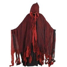 Halloween Hooded Cloak Reaper Cosplay Cape Medieval Renaissance Wizard Cloak