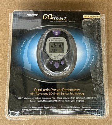 Omron Go Smart Dual-Axis Pocket Pedometer HJ-720ITC